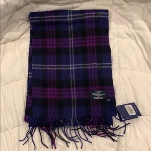Ballantrae 100% Lambswool Purple Scarf